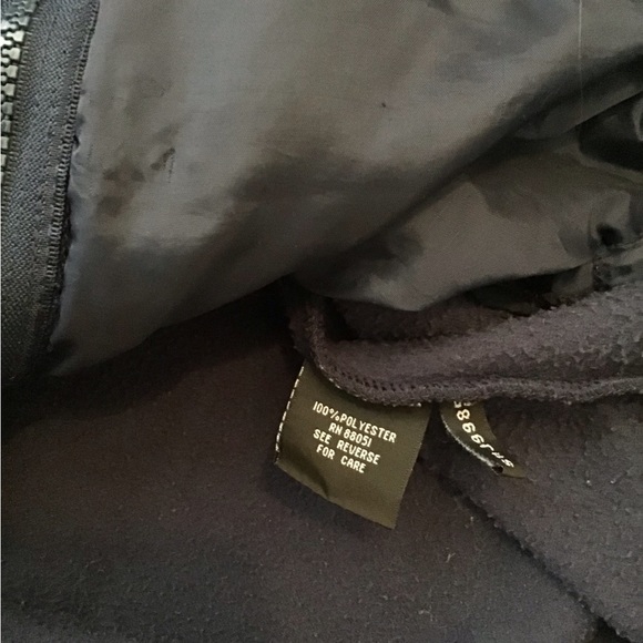 Disney World Transportation Navy Fleece Jacket … cast member exclusive - Picture 6 of 7